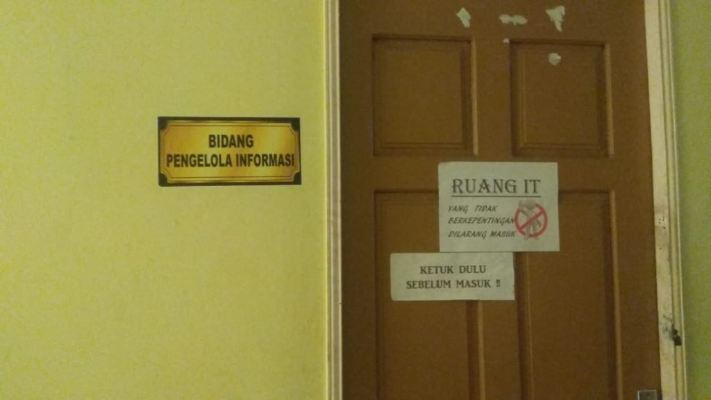 Ruang layanan informasi PPID DPD Partai Golkar Aceh