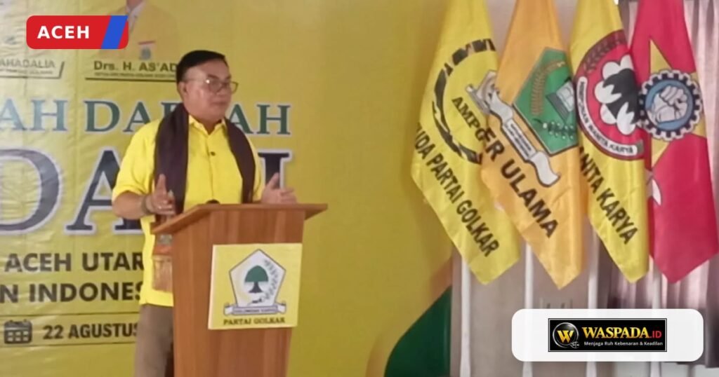 TM Isa Azis Terpilih Aklamasi Pimpin Golkar Aceh Utara 2026–2030