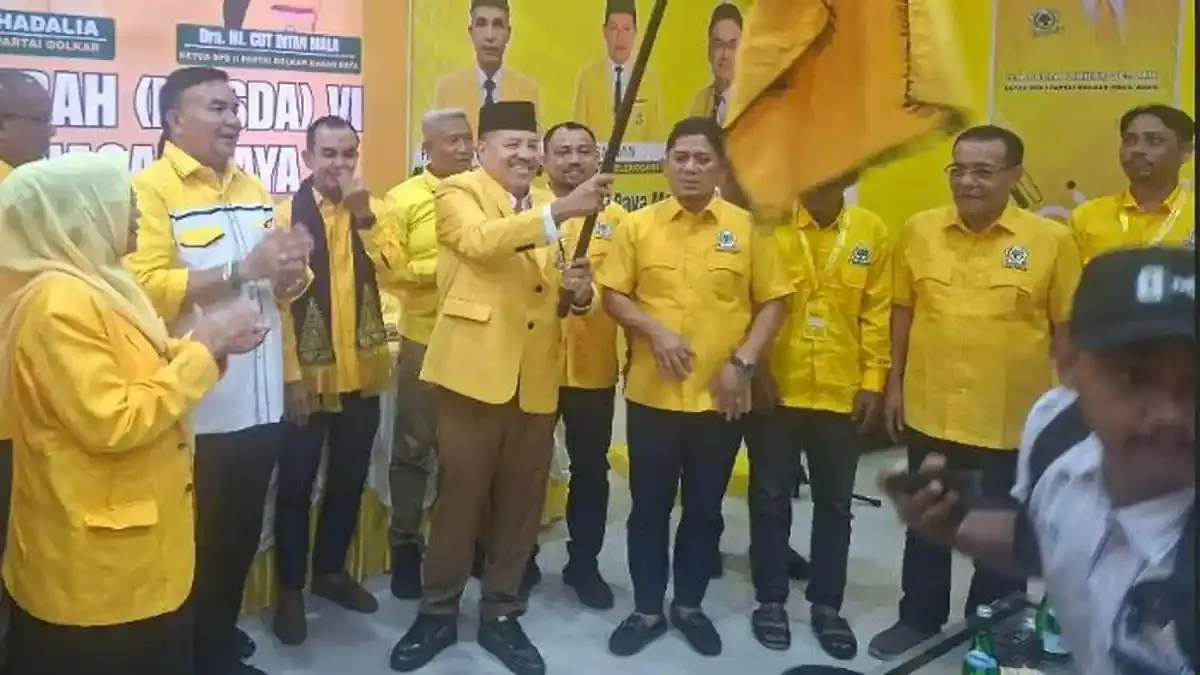 TRK Pimpin Golkar Nagan Raya, Targetkan Raih 8 Kursi DPRK pada Pemilu 2029